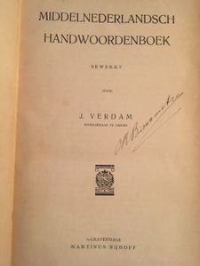 Middelnederlandsch Handwoordenboek