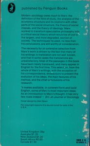 Karl Marx: Selected Writings in Sociology and Social Philosophy