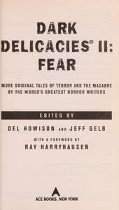 Dark Delicacies II: Fear