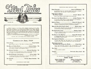 Weird Tales, Vol. 13, No. 6
