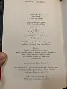 Polvere D'Anima. La Magia Della Coscienza