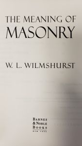 The Meaning of Masonry