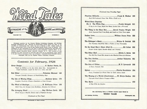 Weird Tales, Vol. 7, No. 2