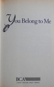 You Belong to Me
