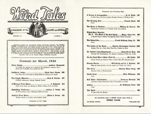 Weird Tales, Vol. 7, No. 3