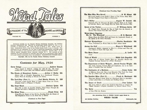 Weird Tales, Vol. 7, No. 5