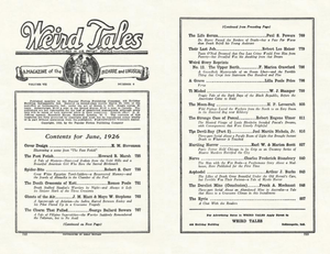 Weird Tales, Vol. 7, No. 6