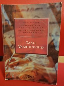 Taalvaardigheid Economisch Administratief En Ondernemers Onderwijs