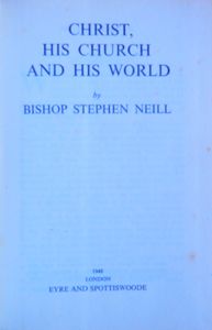 Christ: His Church and His Words