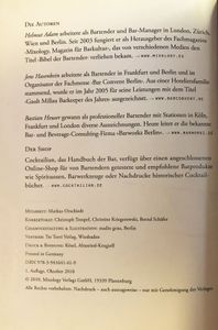Cocktailian - Das Handbuch der Bar