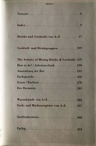 Schumann's Bar - The Artistry of Mixing Drinks