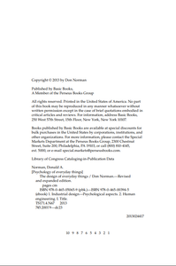 The Design of Everyday Things: Revised and Expanded Edition