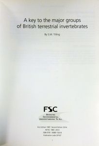 A Key to the Major Groups of British Terrestrial Invertebrates