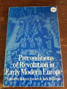 Preconditions Of Revolution In Early Modern Europe