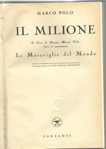 Il Milione: Le Meraviglie Del Mondo