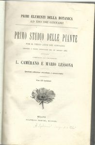 Primo studio delle piante e animali 1. 2. 3.