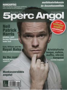 5 Perc Angol 2013 augusztus