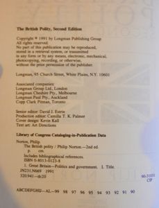 The British Polity