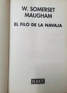 El Filo De La Navaja