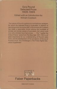 Selected Prose 1909-1965
