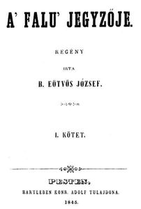 A falu jegyzője