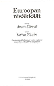Euroopan nisäkkäät