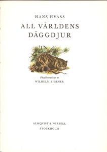 All världens däggdjur