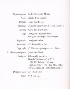 A Invenção de Morel