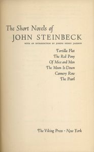 The Short Novels of John Steinbeck