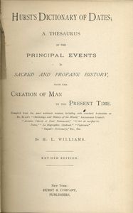 Hurst's Dictionary of Dates