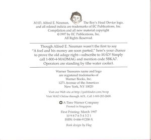 MAD - The Half-Wit and Wisdom of Alfred E. Neuman