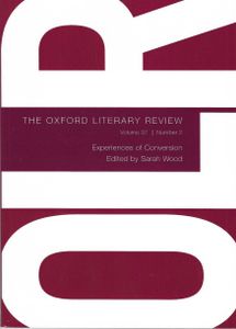 The Oxford Literary Review Volume 37 Number 2