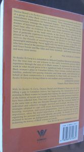 No Burden to Carry: Narratives of Black Working Women in Ontario 1920s to 1950s