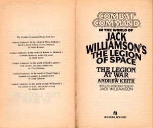 COMBAT COMMAND # 5 IN THE WORLD OF JACK WILLIAMSON'S LEGION OF SPACE
