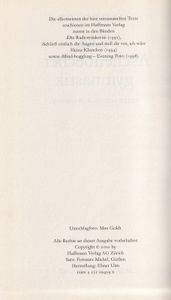 Die Aschenbechergymnastik (Haffmans Best of "Nicht-Kolumne" 1982-1998)
