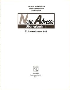 Neue Adresse Übungsbuch 1