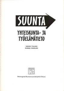 Suunta - Yhteiskunta- ja työelämätieto