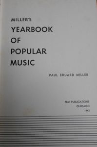 Miller's Yearbook Of Popular Music