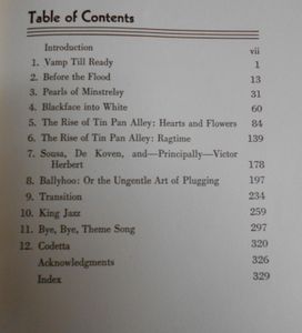Tin Pan Alley: A Chronicle Of The American Popular Music Racket