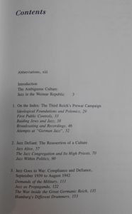 Different Drummers: Jazz In The Culture Of Nazi Germany