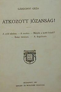 Átkozott józanság!