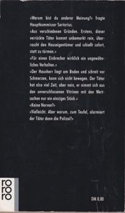 Jede Wahl hat ihren Preis