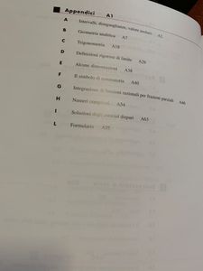 Calcolo. Funzioni di una variabile