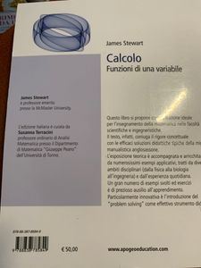 Calcolo. Funzioni di una variabile