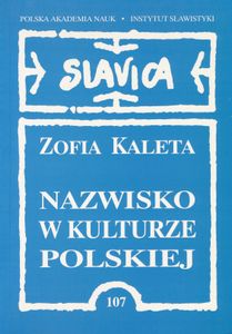 Nazwisko w Kulturze Polskiej