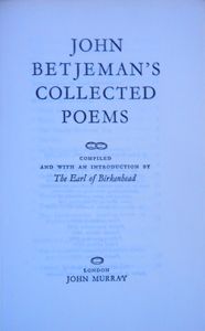 John Betjeman's Collected Poems