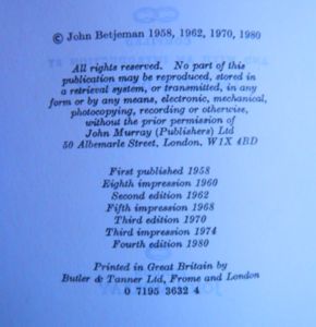John Betjeman's Collected Poems