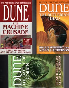 Legends of Dune Trilogy [Box Set] - (The Butlerian Jihad/The Machine Crusade/The Battle of Corrin)