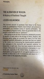 The Alienation of Reason: A History of Positivist Thought 