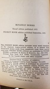 Runaway Horses